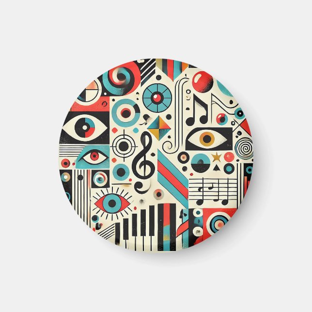 Íman Elementos Musicais e Artísticos (Frente)