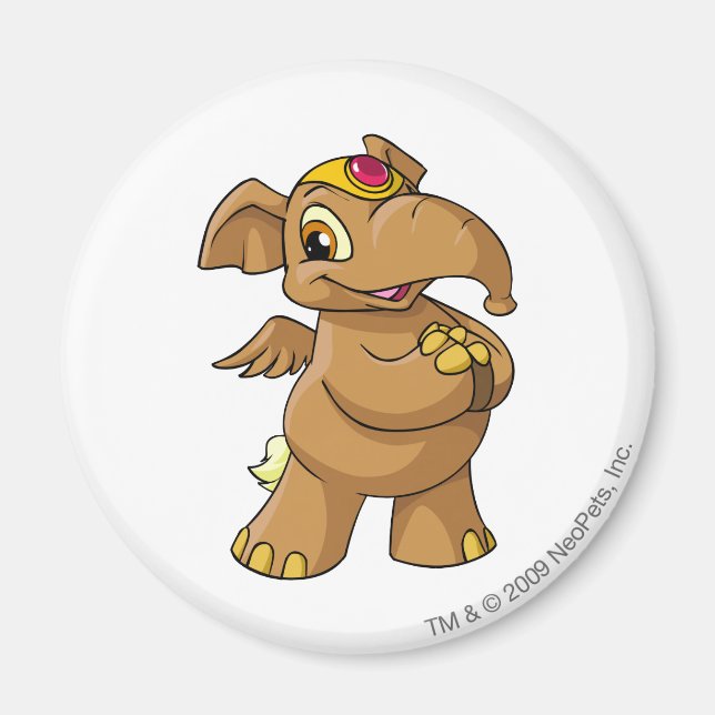 Íman Elephante Brown (Frente)
