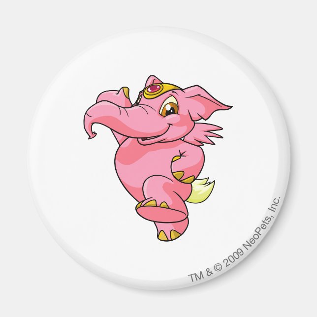 Íman Elephante Pink (Frente)