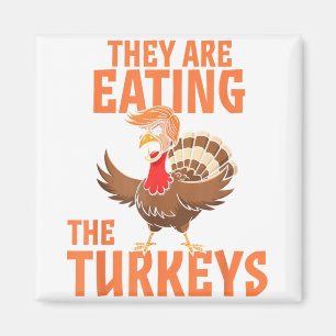 Íman Eles Estão Comendo A Turquia Engraçado Donald Trum