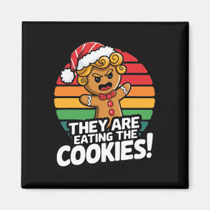 Íman Eles Estão Comendo Gengibre De Natal Humor Tr