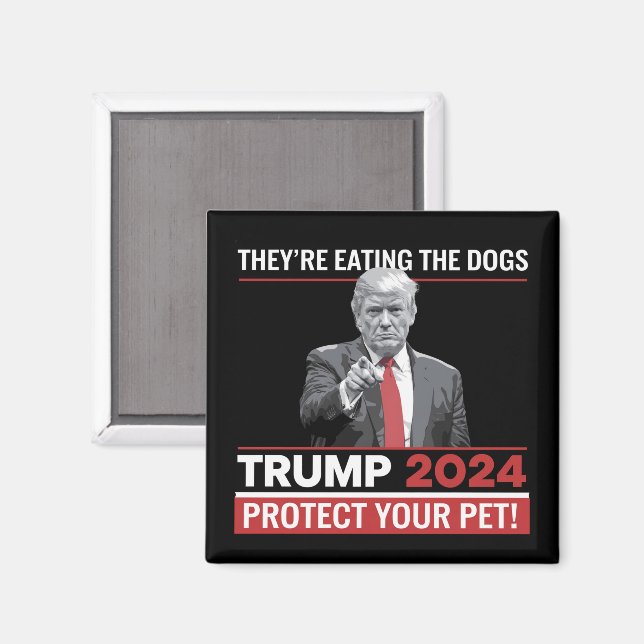 Íman Eles Estão Comendo Os Cães Debate Trump 2024  (Front/Back)