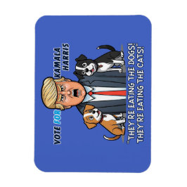 Íman Eles estão comendo os cães Engraçados Trump Kamala