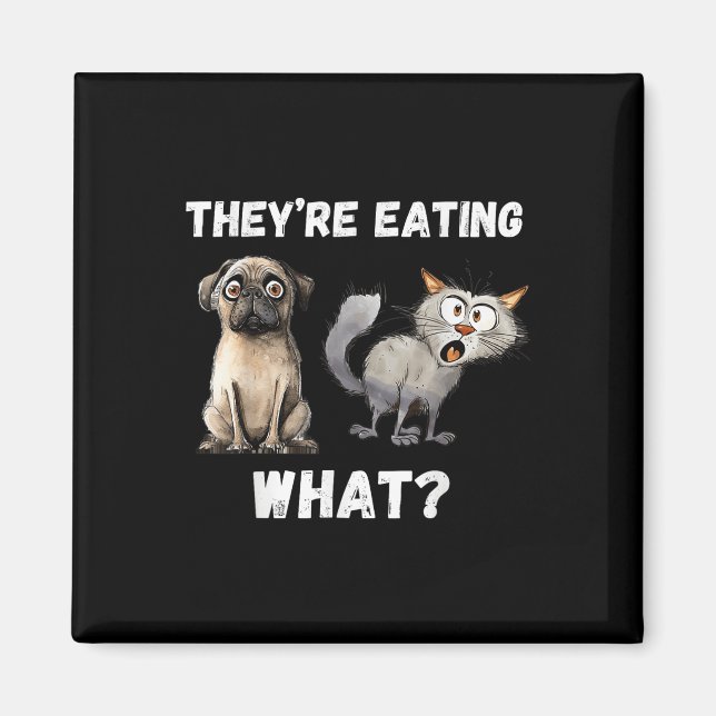 Íman Eles estão comendo os cães que estão comendo os ga (Frente)