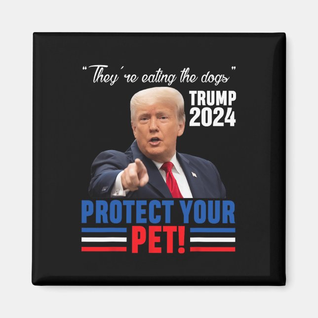 Íman Eles Estão Comendo Os Cães Trump 2025 Debyte Prote (Frente)