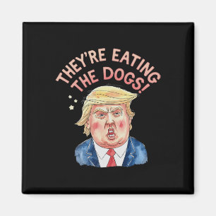 Íman Eles São Trump Comendo Os Cachorros - Trump Meme 
