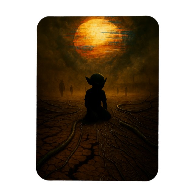 Íman Eles vieram enquanto o Sol estava derretendo (Vertical)