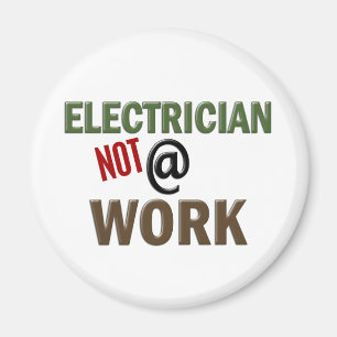 Íman Eletricista NÃO no trabalho