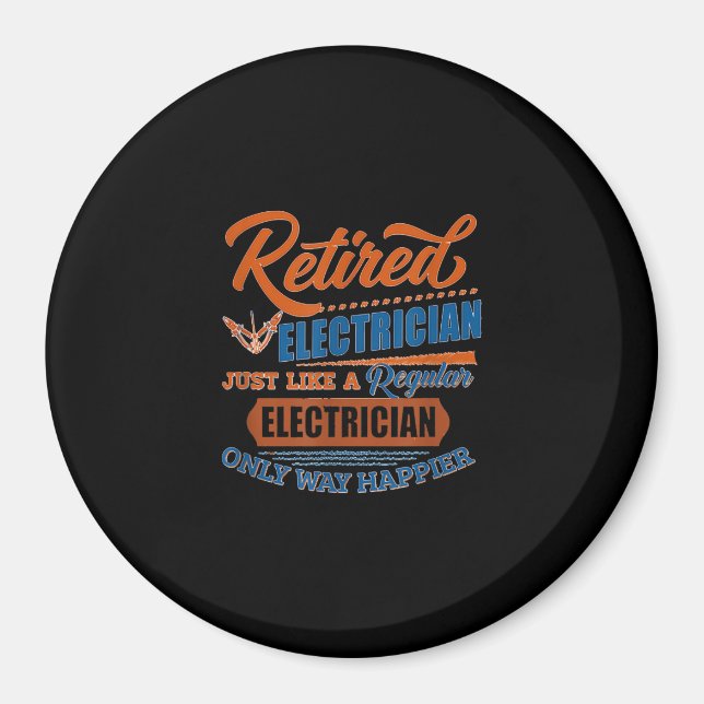 Íman Elétrico aposentado - Presente elétrico (Frente)