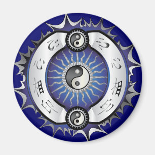 Íman Elétrico Blue Yin Yang