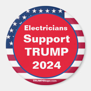 Íman Elétricos suportam o refrigerador vermelho TRUMP 2