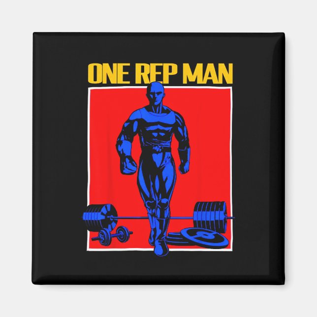 Íman Elevação de Peso do Homem-Representante (Frente)