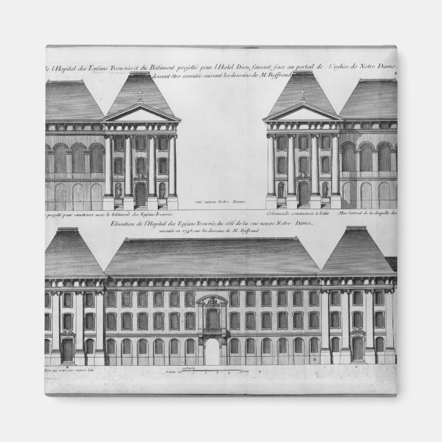 Íman Elevação dos Problemas de Hopital des Enfants (Frente)