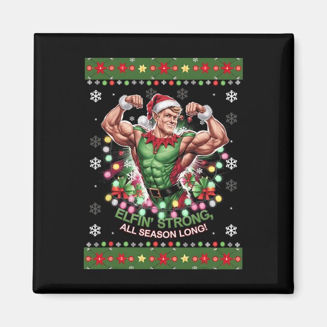 Íman Elf Gym Workout Elfin'Strong All Season (Frente)
