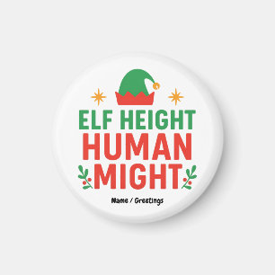 Íman Elf Height Humano Pode Engraçado Pessoas Curtas Xm