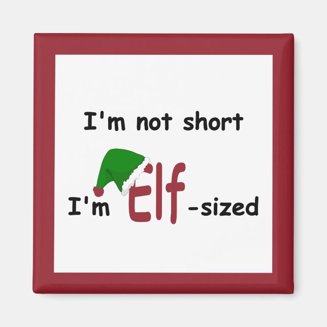 Íman Elf - Magnet Dimensionado (Frente)