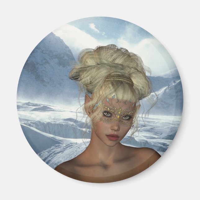 Íman Elf Maiden Magnet (Frente)