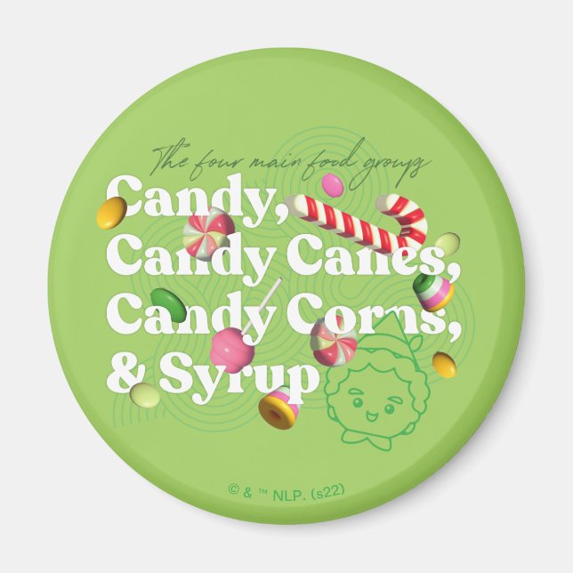 Íman Elf o Filme | Os Quatro Principais Grupos De Comid (Frente)