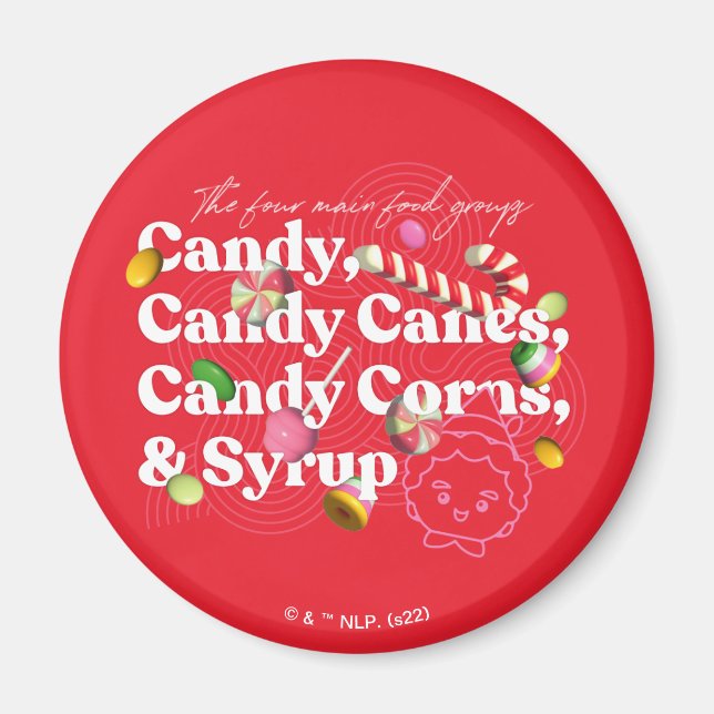 Íman Elf o Filme | Os Quatro Principais Grupos De Comid (Frente)