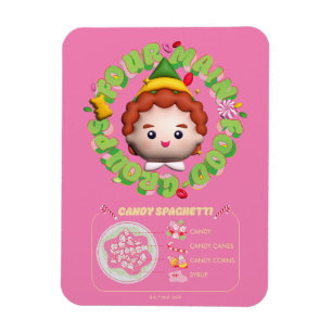 Íman Elf o Filme Quatro grupos principais de Comidas