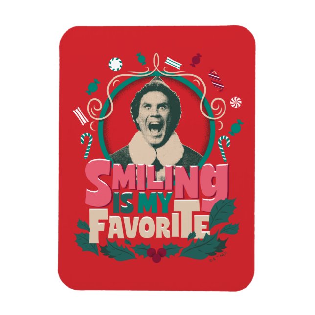 Íman Elf - Sorrir é o meu favorito (Vertical)