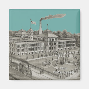 Íman Elgin Watch Fatory Elgin Illinois 1871