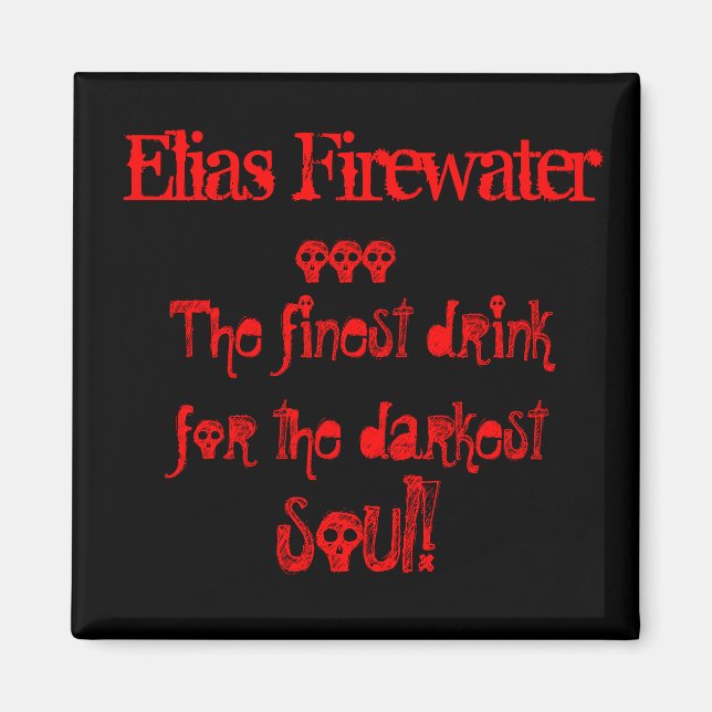 Íman Elias Firewater (Frente)