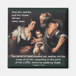 Íman Elijah e a viúva de Zarephath - Magnet