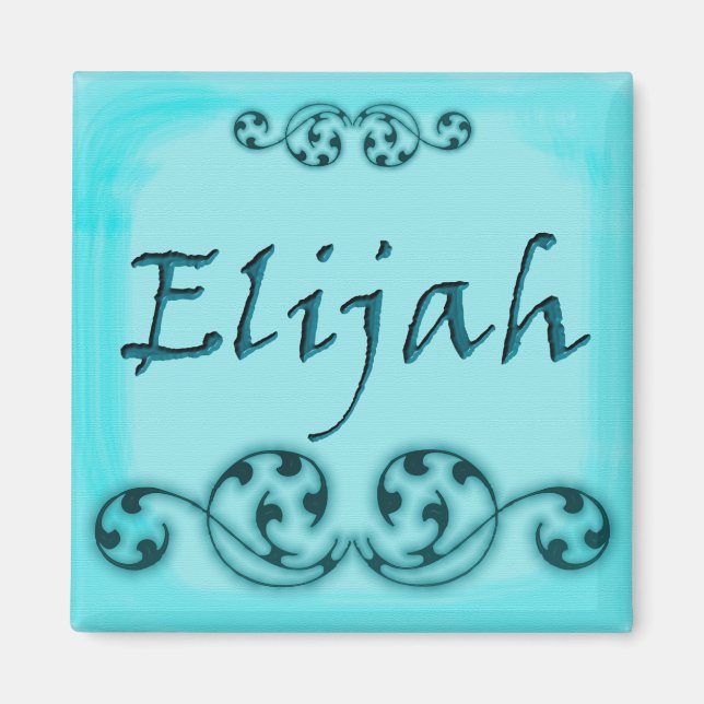 Íman Elijah Magnet Ornamental (Frente)