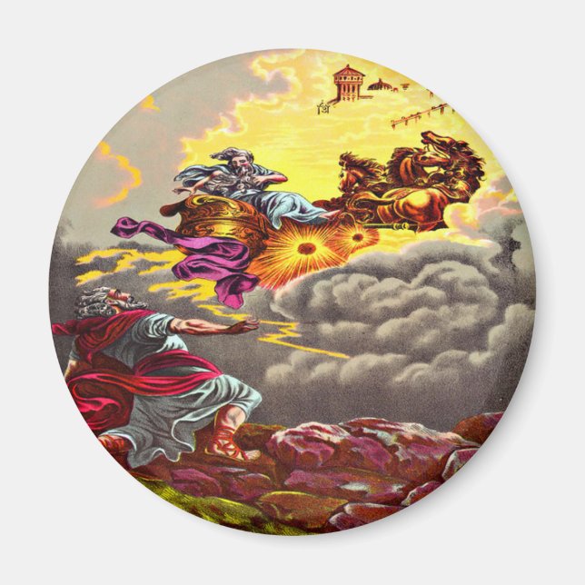 Íman Elijah sobe para o céu (Frente)