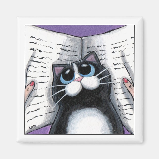 Íman Eliminando a Vista - Magneta Cat (Frente)