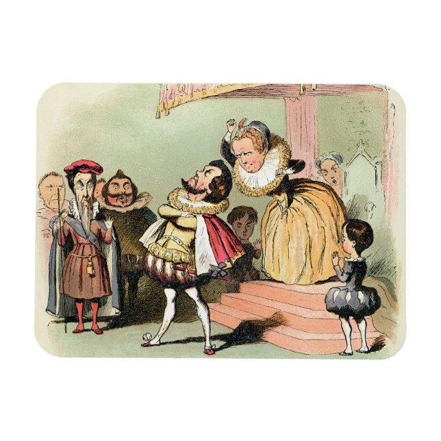 Íman Elizabeth I (1533-1603): com Robert Devereux, segu (Horizontal)