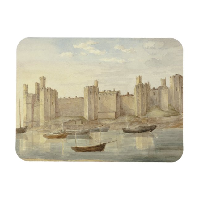 Íman Elizabeth Murray - Castelo Caernarvon (Horizontal)