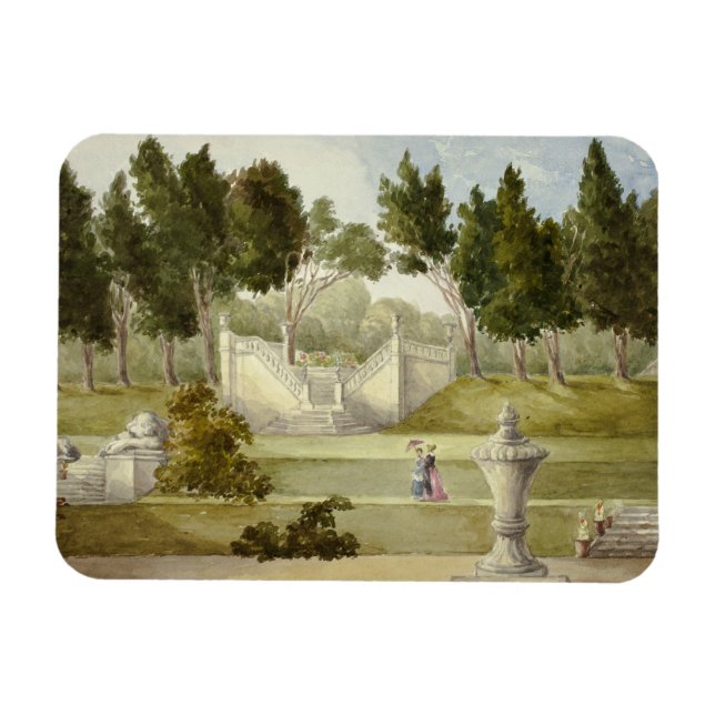 Íman Elizabeth Murray - Jardim do Clifton Hall (Horizontal)