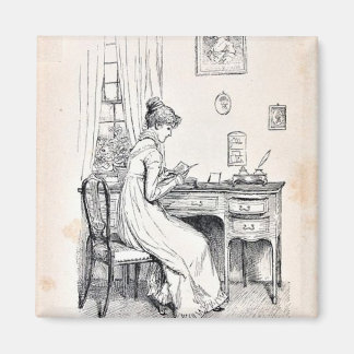 Íman Elizabeth Reading Jane's Letters