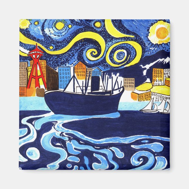 Íman Elliott Bay (Frente)