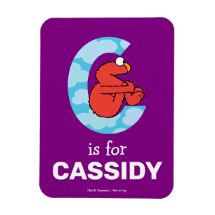 Íman Elmo Alfabeto   C Nuvens