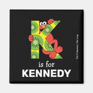 Íman Elmo Alfabeto   K Kiwi