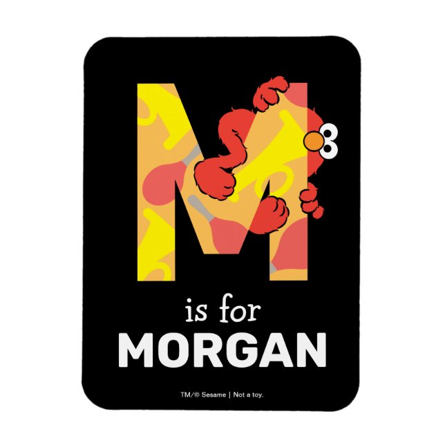 Íman Elmo Alfabeto | M Música (Vertical)