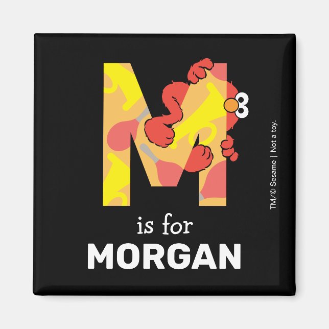 Íman Elmo Alphabet | M Música (Frente)