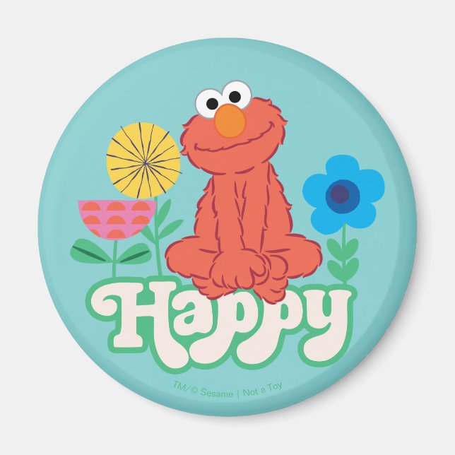 Íman Elmo Feliz! (Frente)
