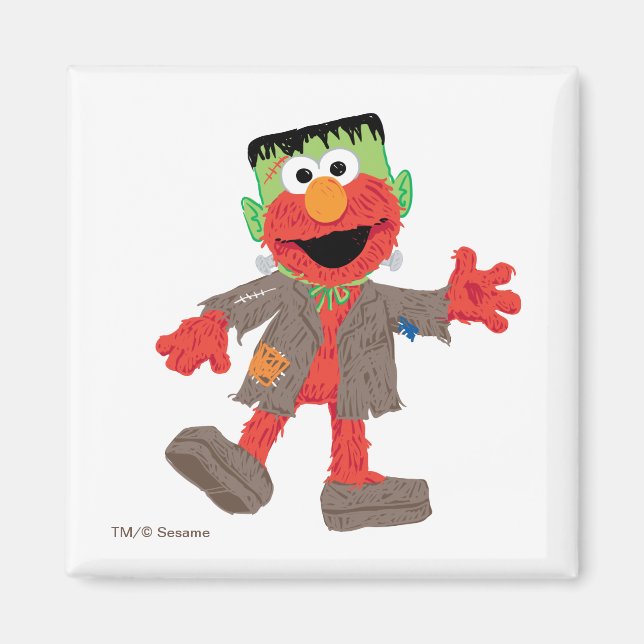 Íman Elmo | Frankenstein Costume (Frente)