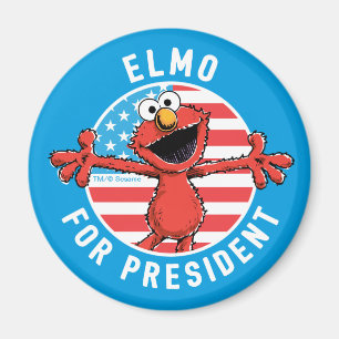Íman Elmo Presidente - Bandeira