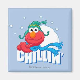 Íman Elmo Relaxando