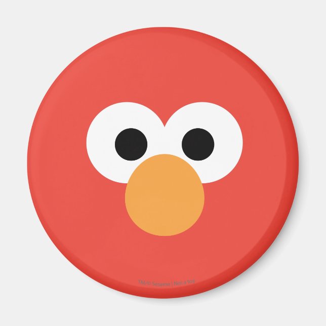 Íman Elmo Rosto Grande (Frente)