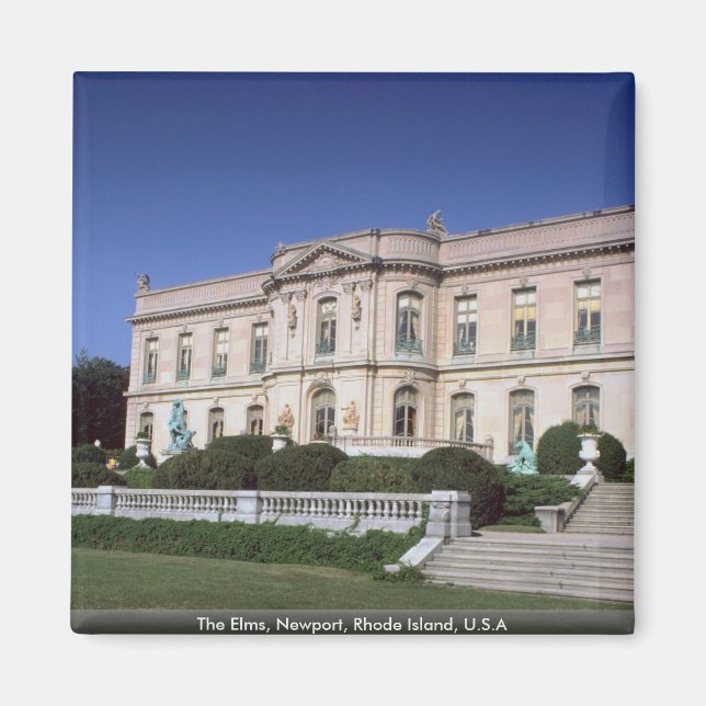 Íman Elms, Newport, Rhode Island, E.U.A (Frente)