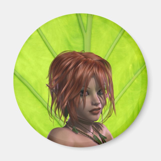 Íman Elven Girl Magnet (Frente)