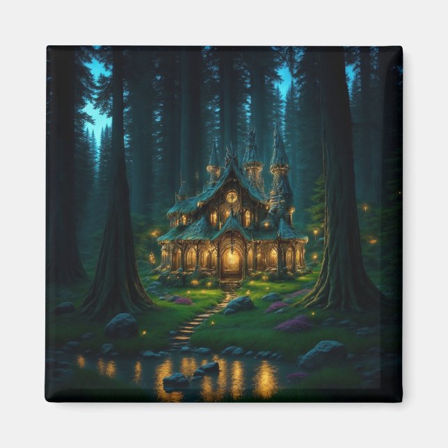 Íman Elven Glade Castle Magnet (Frente)