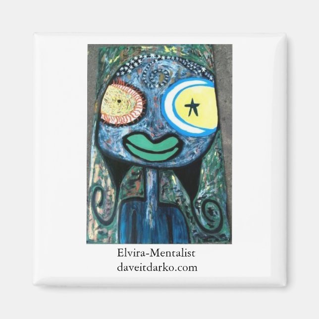 Íman Elvira-Mentalista (Frente)