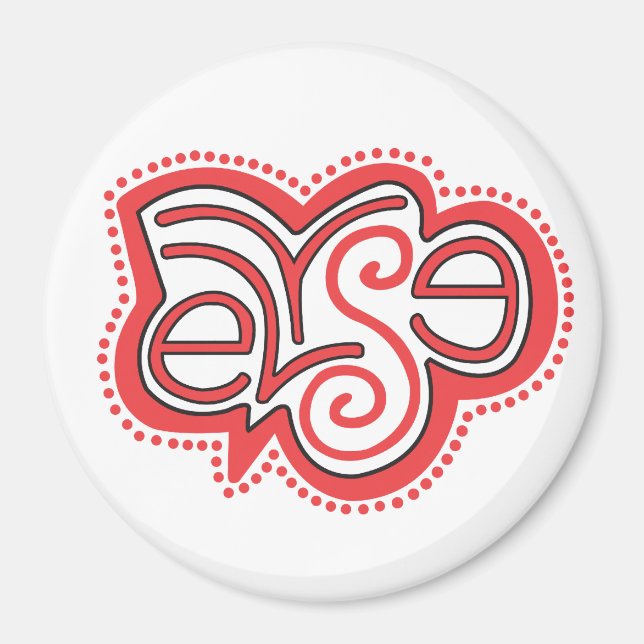 Íman Elyse RiGiNaLs Magnet (Frente)